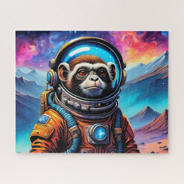 DAS ALTER DES STAHLTAMARIN-MONKEY 4 (Horizontal)