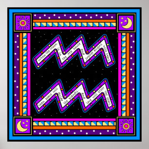 DAS ALTER VON AQUARIUS POSTER