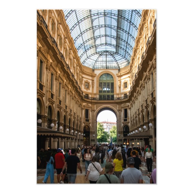 Das älteste Einkaufszentrum der Welt Fotodruck (Vorne)