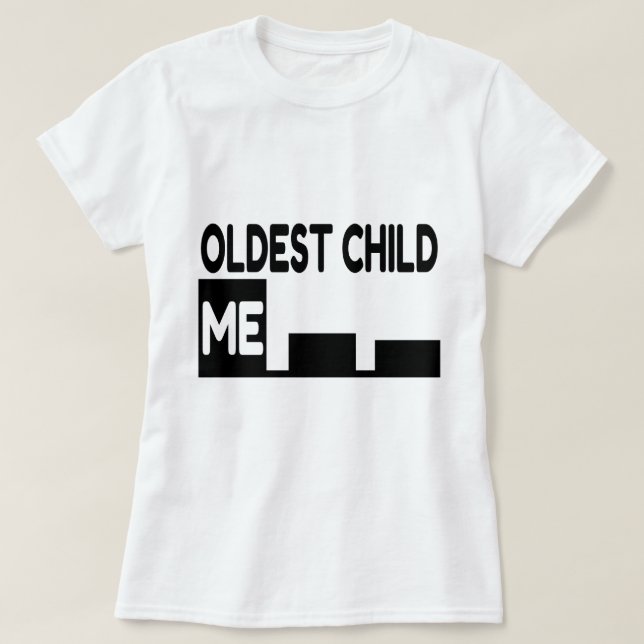 Das älteste Kind von drei Grafen T-Shirt (Design vorne)