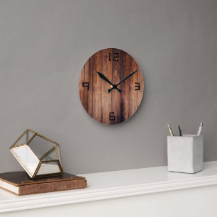 Das Ambiente aus echtem Holz rund um die Uhr