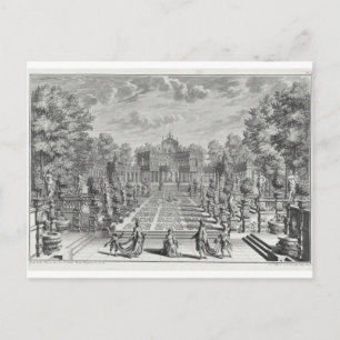 Das Ambiente für eine Oper im Garten, von "Archite Postkarte
