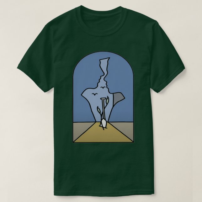 Das amerikanische Aquarium beginnt mit Ihnen T-Shirt (Design vorne)