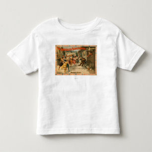 Das amerikanische Burlesquers 15 Schönheits-Spiel Kleinkind T-shirt
