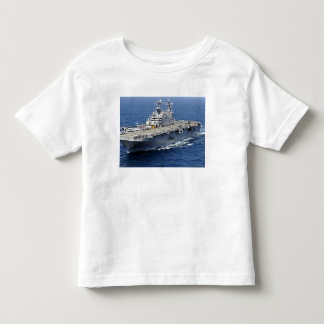 Das Amphibienschiff USS Peleliu Kleinkind T-shirt (Vorderseite)