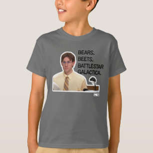 Das Amt   Jim als Dwight 3 B's T-Shirt