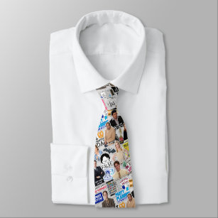 Das Amt   Zeichenememe-Stickermuster Krawatte