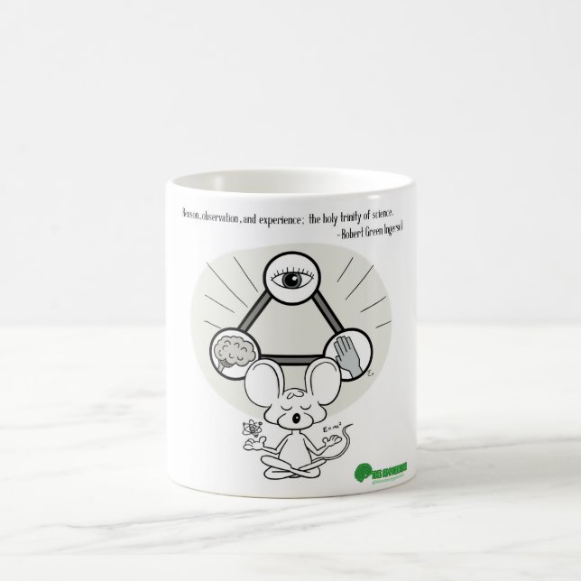 Das Amygdalab: Kopernikus, Ingersoll Zitat Kaffeetasse (Mittel)