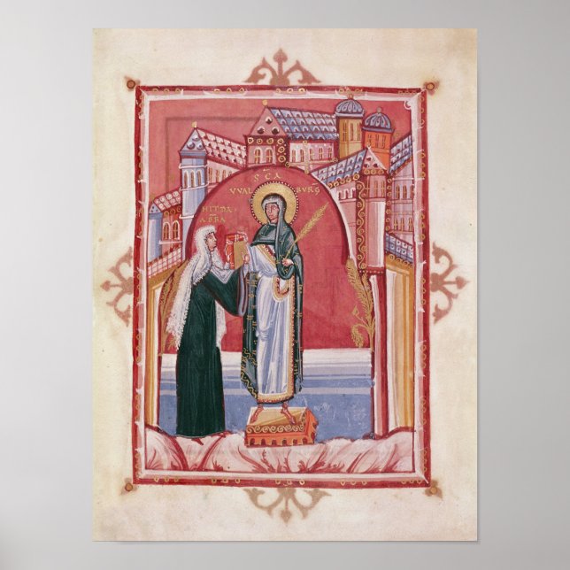 Das Angebot der Abbess Hilda Poster (Vorne)