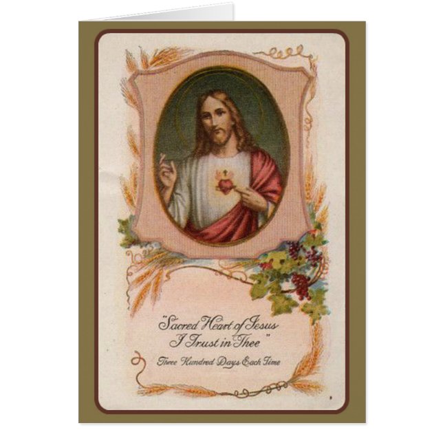 Das Angebot für das Heilige Herz (Vorne)