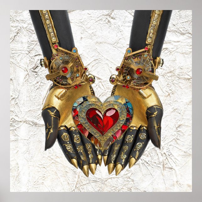 Das Angebot - Herz in den Händen Poster (Vorne)