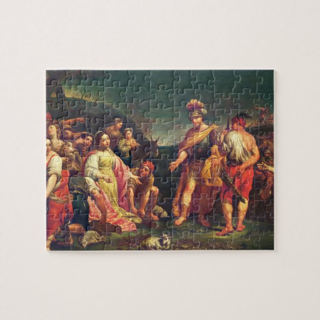 Das Angebot von Abigail vor David (Horizontal)
