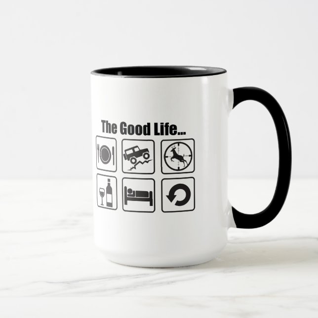 Das angenehme Leben Tasse (Rechts)