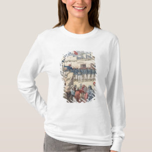 Das Anheben der französischen Flagge in Timbuktu T-Shirt
