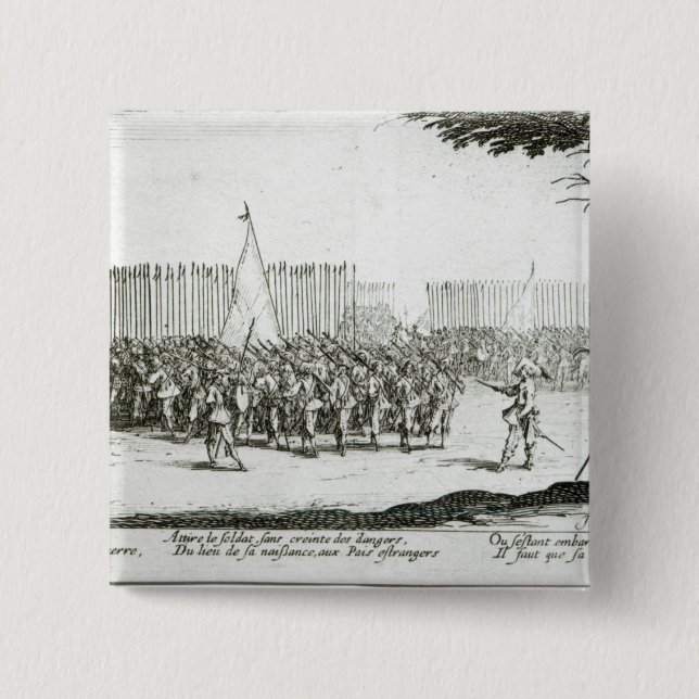 Das Anheben einer Armee Button (Vorderseite)