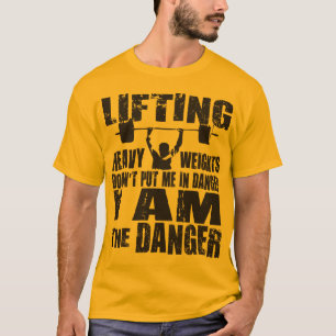 Das Anheben schwer setzt mich nicht in T-Shirt