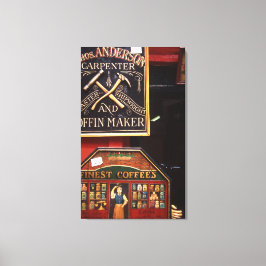 Das Antiquitätengeschäft Leinwanddruck