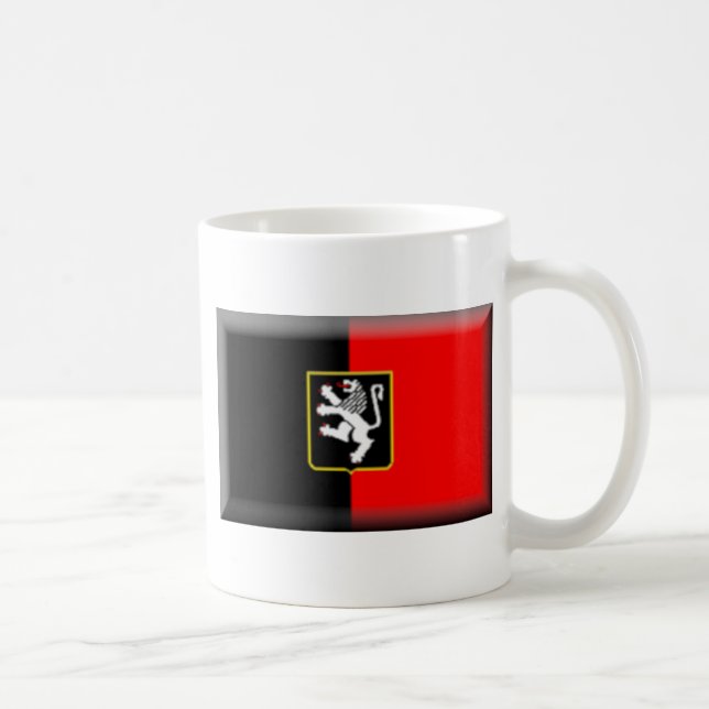 Das Aostatal-Flagge Kaffeetasse (Rechts)