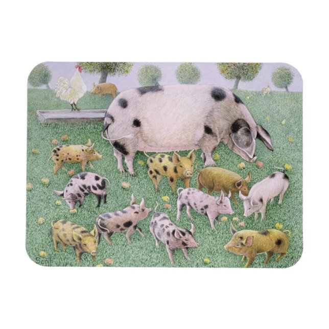 Das Apple Fest Magnet (Horizontal)