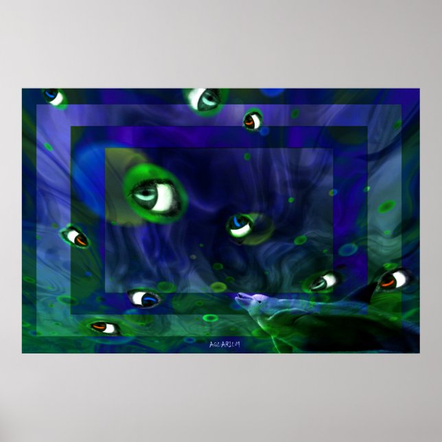 Das Aquarium Poster (Vorne)