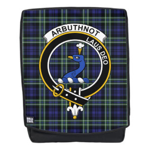 Das Arbuthnot-Clan-Wappen-Tartan-Karo Rucksack