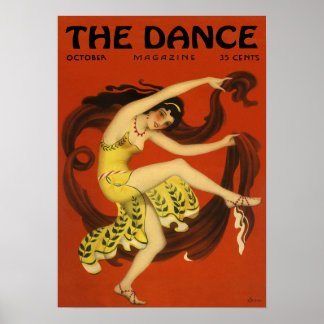 das Archivposter der Tänzer von 1929 Poster
