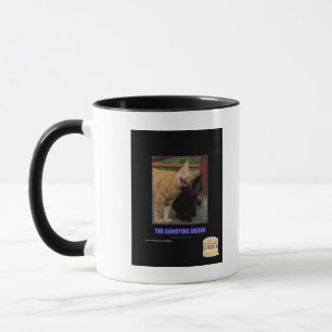 Das ärgerliche betrunkene tasse