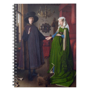 Das Arnolfini-Portrait von Jan van Eyck Notizblock