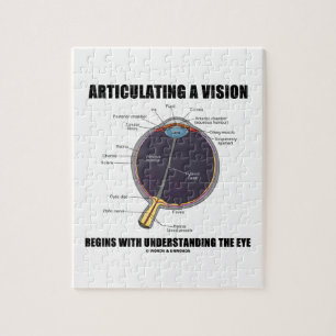 Das Artikulieren einer Vision fängt an, das Auge