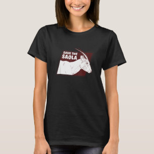 Das asiatische Einhorn von Saola gerettet T-Shirt