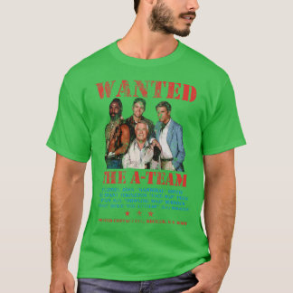 Das ATeam Gesuchtes Plakat T-Shirt