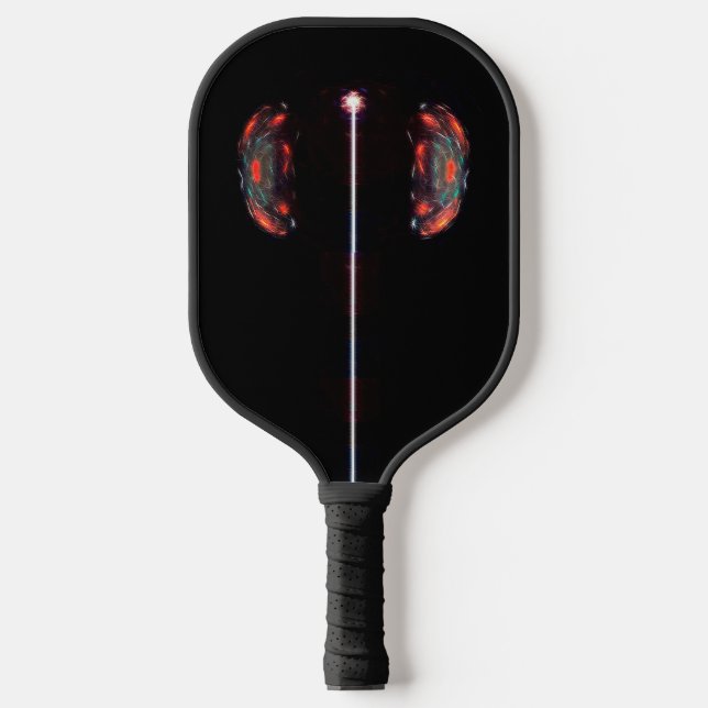Das Atom-dekorative Kissen spalten Pickleball Schläger (Vorderseite)