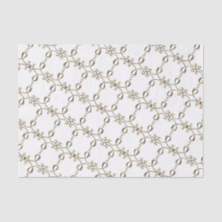 Das aufwändige Design der Metallschleife aus dem 1 Seidenpapier