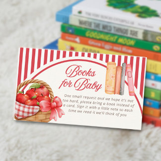 Das Augapfel-Buch für Baby Shower Begleitkarte