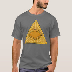 Das Auge der Vorseher Freimaurerei Auge des Gehens T-Shirt