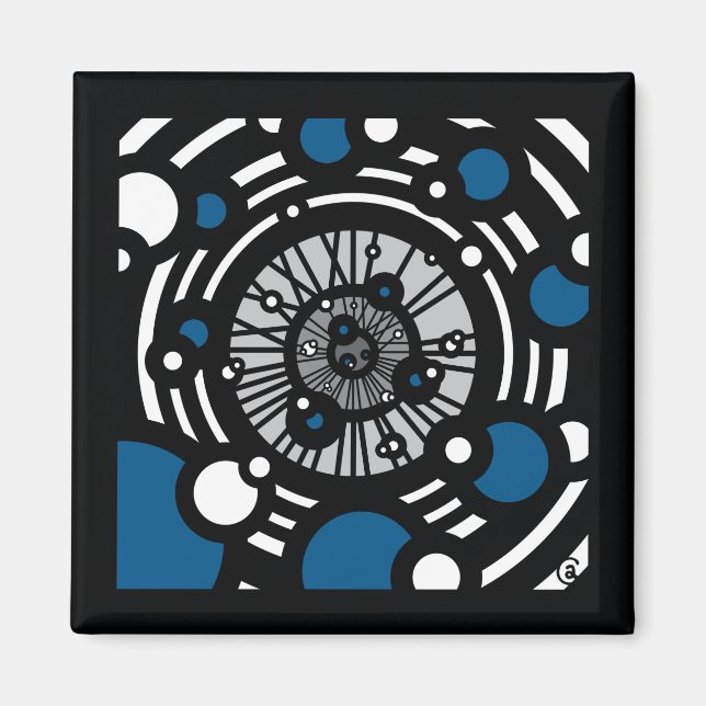 Das Auge der Zeit Magnet (Vorne)