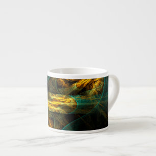 Das Auge des Dschungels Abstrakte Kunst Espresso T Espressotasse