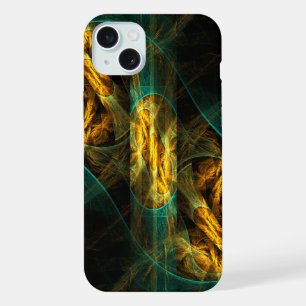 Das Auge des Dschungels Abstrakte Kunst iPhone 15 Plus Hülle