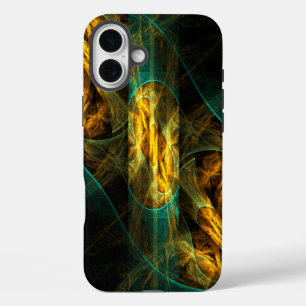 Das Auge des Dschungels Abstrakte Kunst iPhone 16 Plus Hülle
