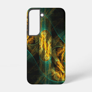 Das Auge des Dschungels Abstrakte Kunst Samsung Galaxy Hülle