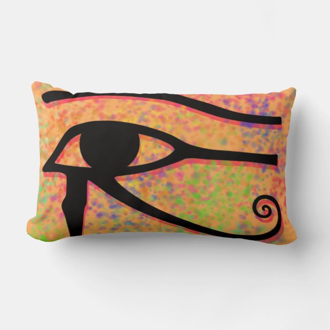 Das Auge des Horus Lendenkissen (Vorderseite)