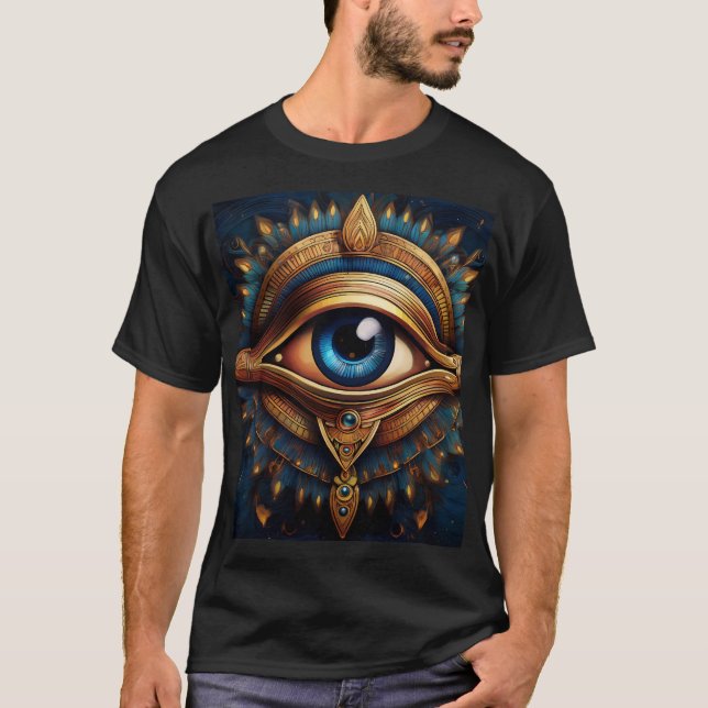 Das Auge des Horus - uraltes Symbol des Powers T-Shirt (Vorderseite)