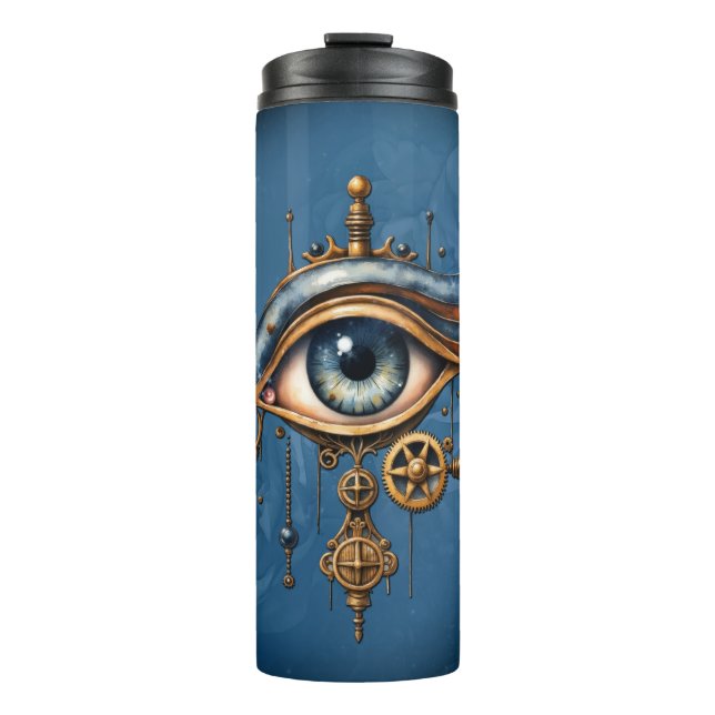 Das Auge des Universums Thermosbecher (Vorderseite)