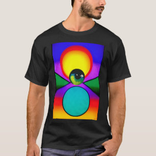 Das Auge Drop Ken Gage Psychedelic Art T-Shirt