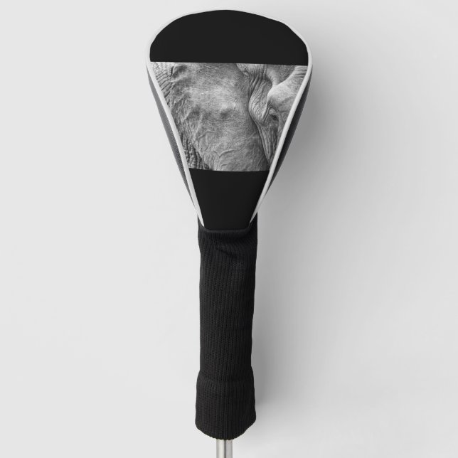 Das Auge eines Elefanten Golf Headcover (Vorderseite)
