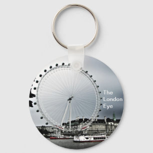 Das Auge in London Schlüsselanhänger