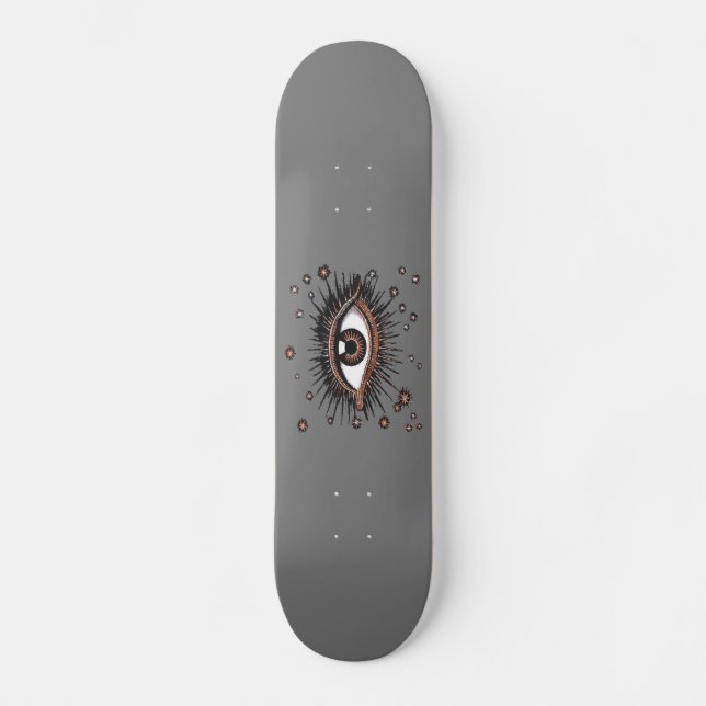Das Auge ist alles Skateboard (Vorderseite)