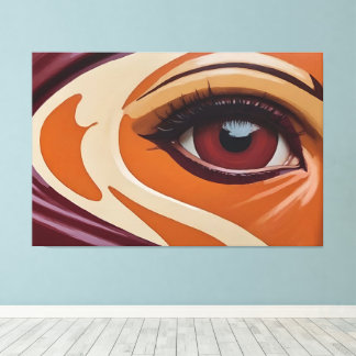 Das Auge Leinwanddruck