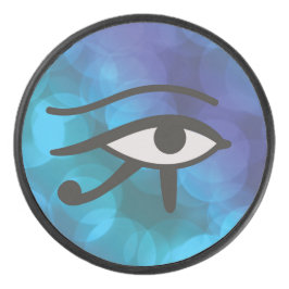 Das Auge von Huros. Eishockey Puck
