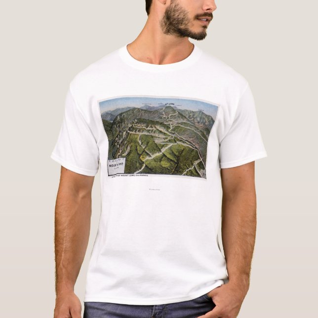 Das Augen-Ansicht des Vogels des Berges T-Shirt (Vorderseite)